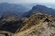 In GRIGNETTA (2177 m) ad anello Cresta Cermenati – Sentiero delle Capre dal Pian dei Resinelli il 27 marzo 2019 - FOTOGALLERY